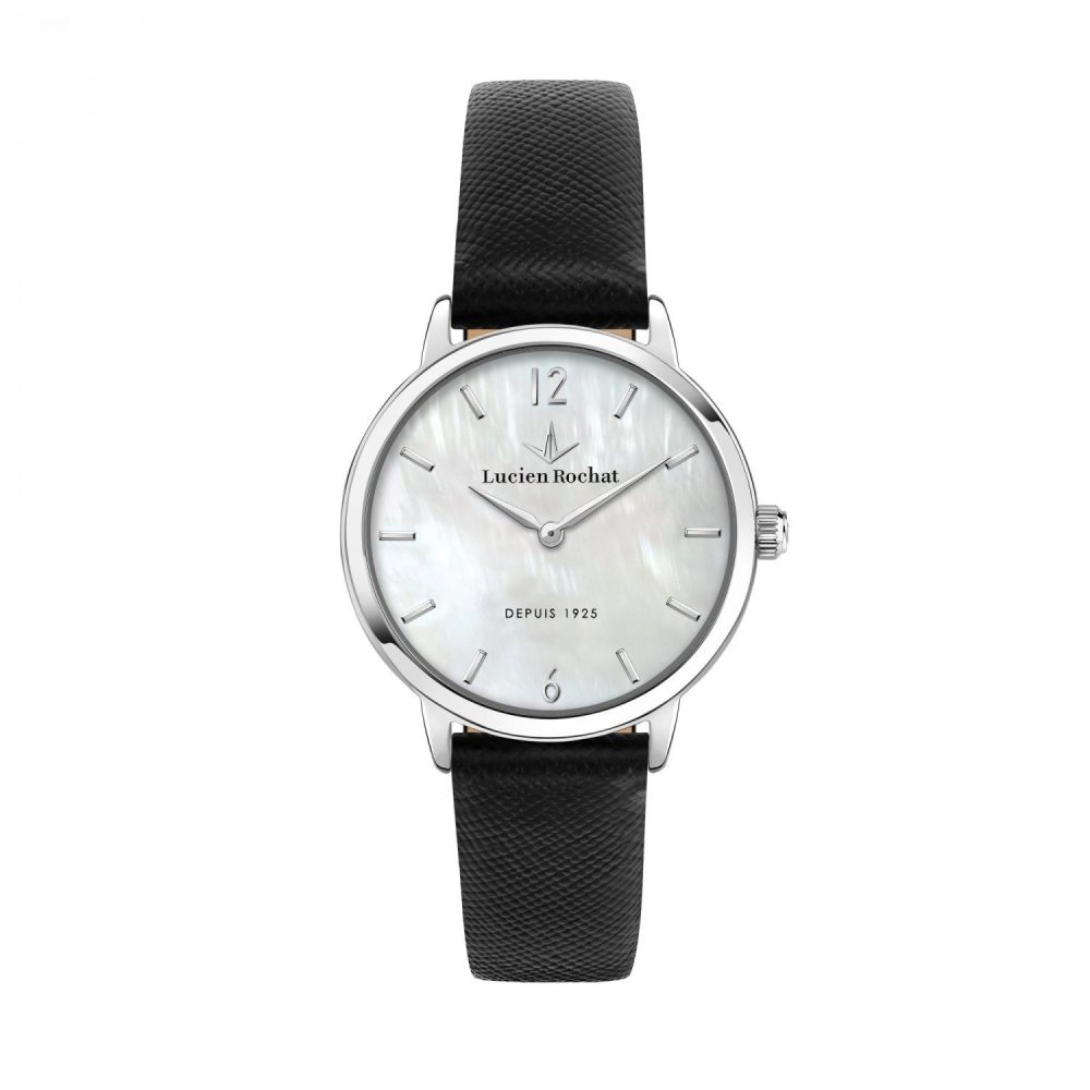 Lucien Rochat - Just Time Donna - Acciaio, Pelle
