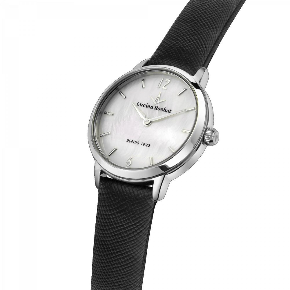 Lucien Rochat - Just Time Donna - Acciaio, Pelle