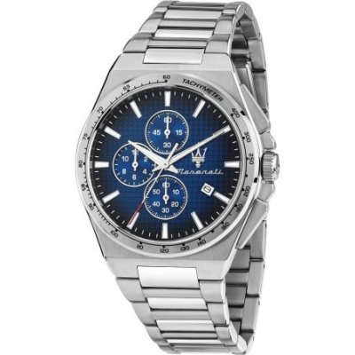 Maserati - Velocita' Slim - Chronograph - Steel