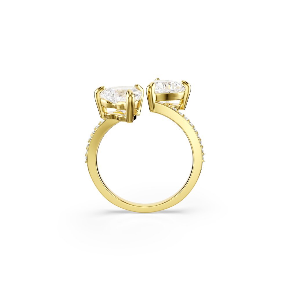 Swarovski - Mesmera Open Ring - Gold-Tone - White