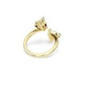 Swarovski - Mesmera Open Ring - Gold-Tone - White