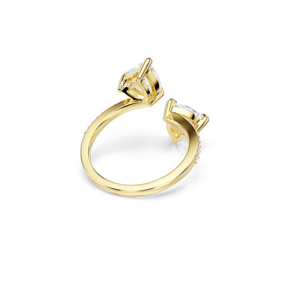 Swarovski - Mesmera Open Ring - Gold-Tone - White