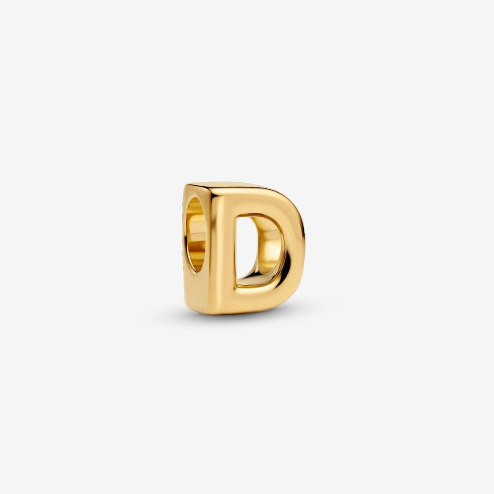 Charm Lettera D piccola