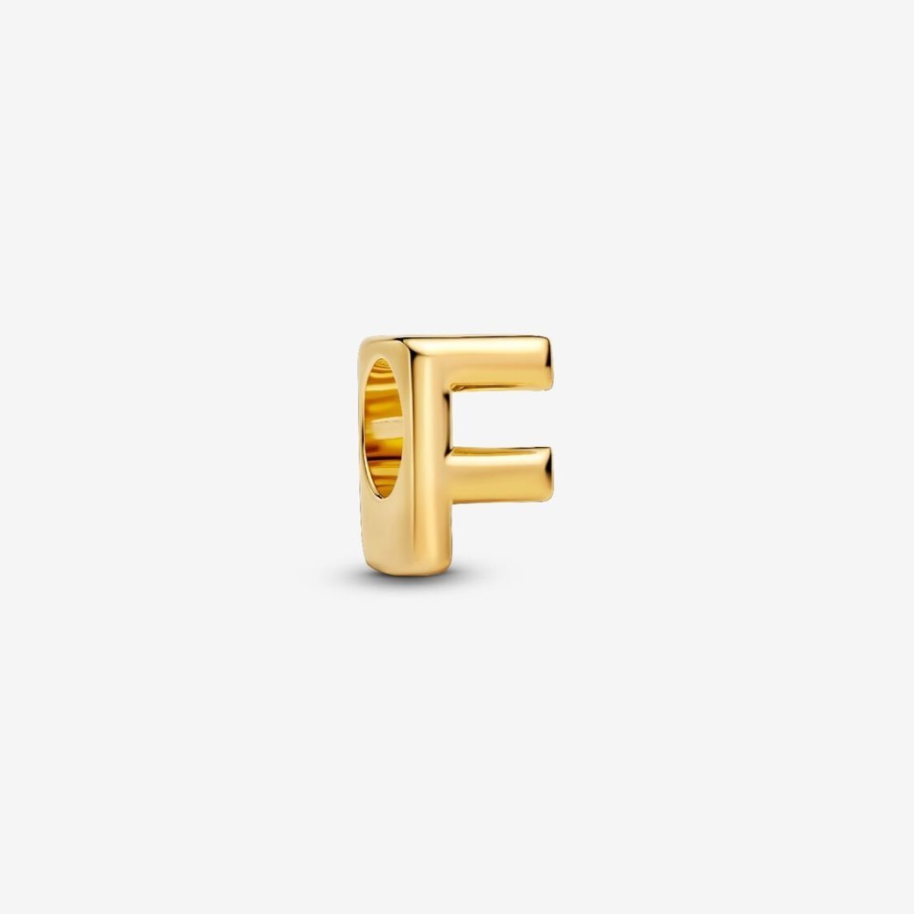 Charm Lettera F piccola