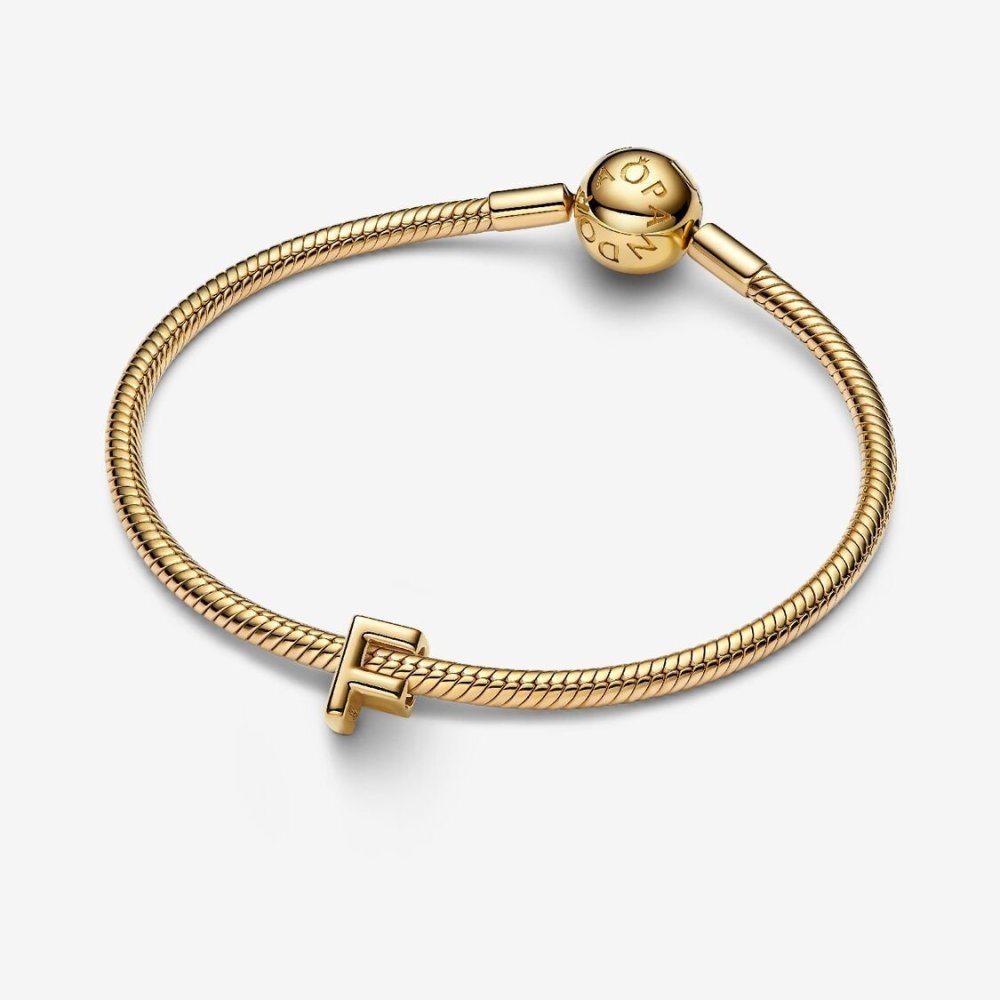 Charm Lettera F piccola
