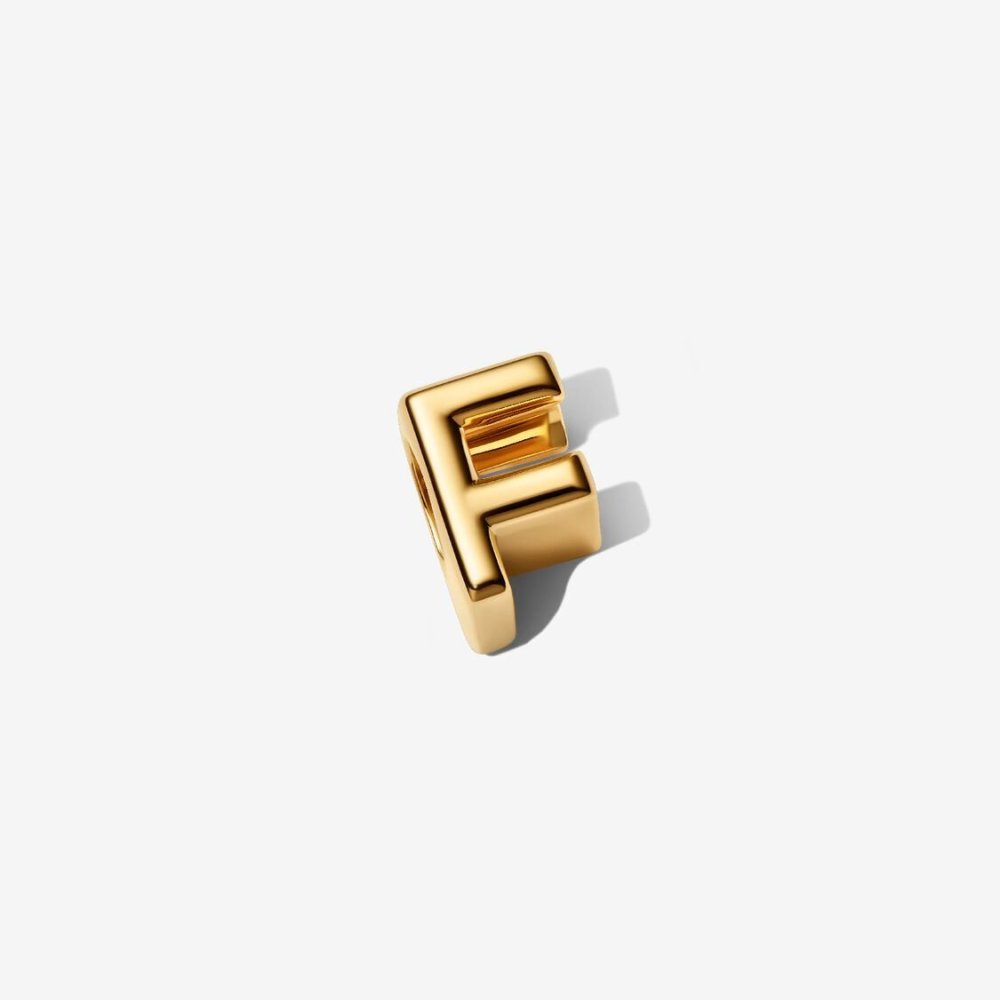 Charm Lettera F piccola