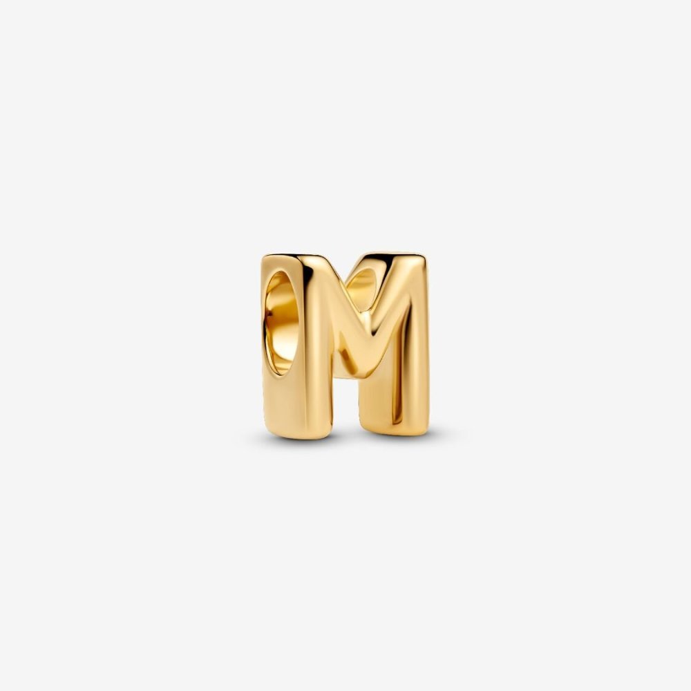 Charm Lettera M piccola