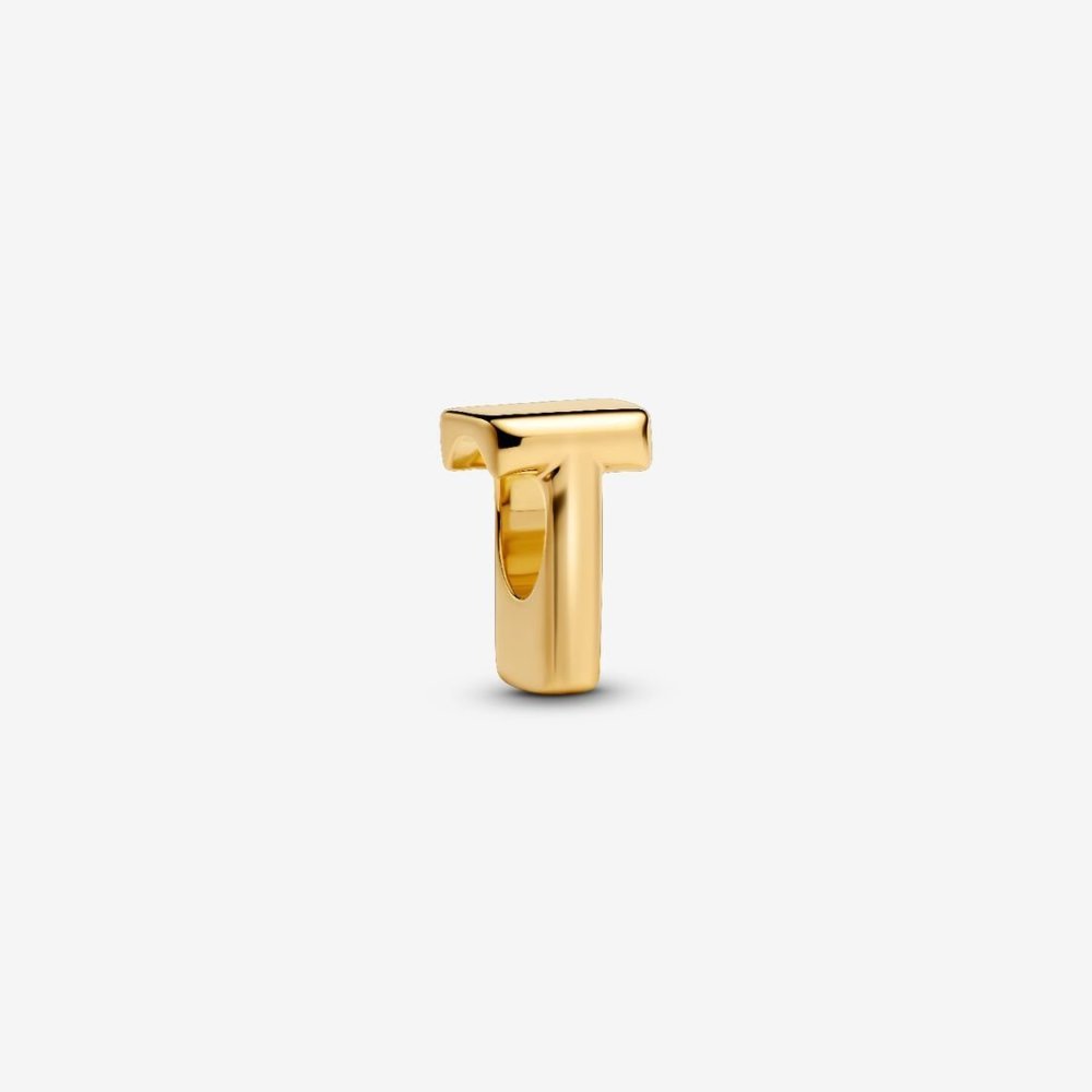 Charm Lettera T piccola
