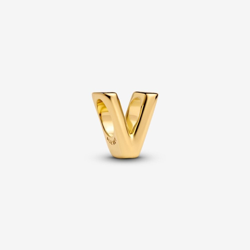Charm Lettera V piccola
