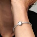 Charm Bottone Scintillante da incidere