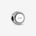 Charm Bottone Scintillante da incidere