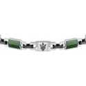 Maserati Gioielli - Bracciale Ceramic - Uomo - Acciaio