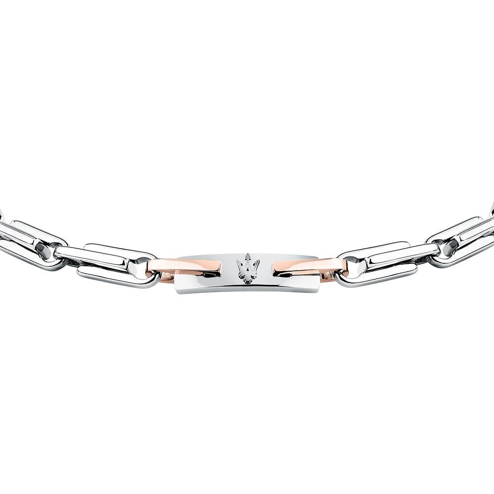 Maserati Gioielli - Bracciale Iconic - Uomo - Acciaio
