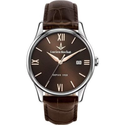 Lucien Rochat - Orologio Montreux - Acciaio - Pelle