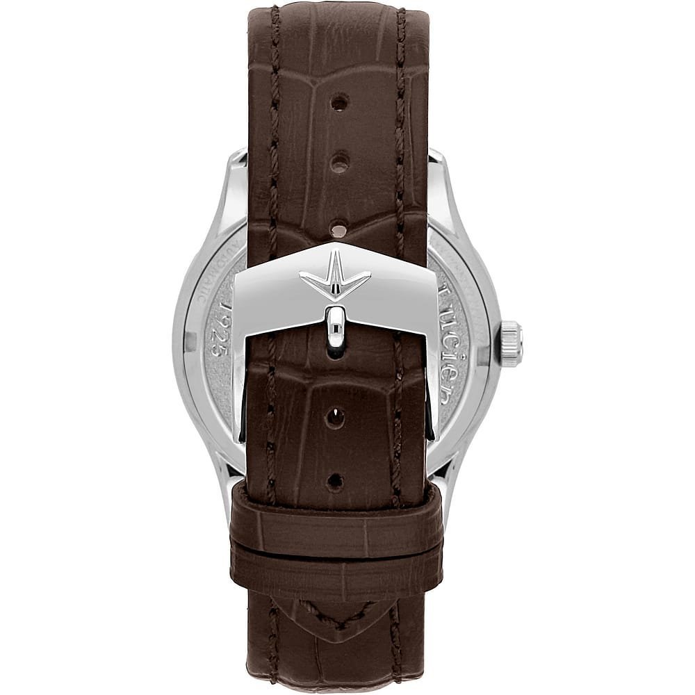Lucien Rochat - Orologio Montreux - Acciaio - Pelle