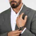 Lucien Rochat - Orologio Montreux - Acciaio - Pelle