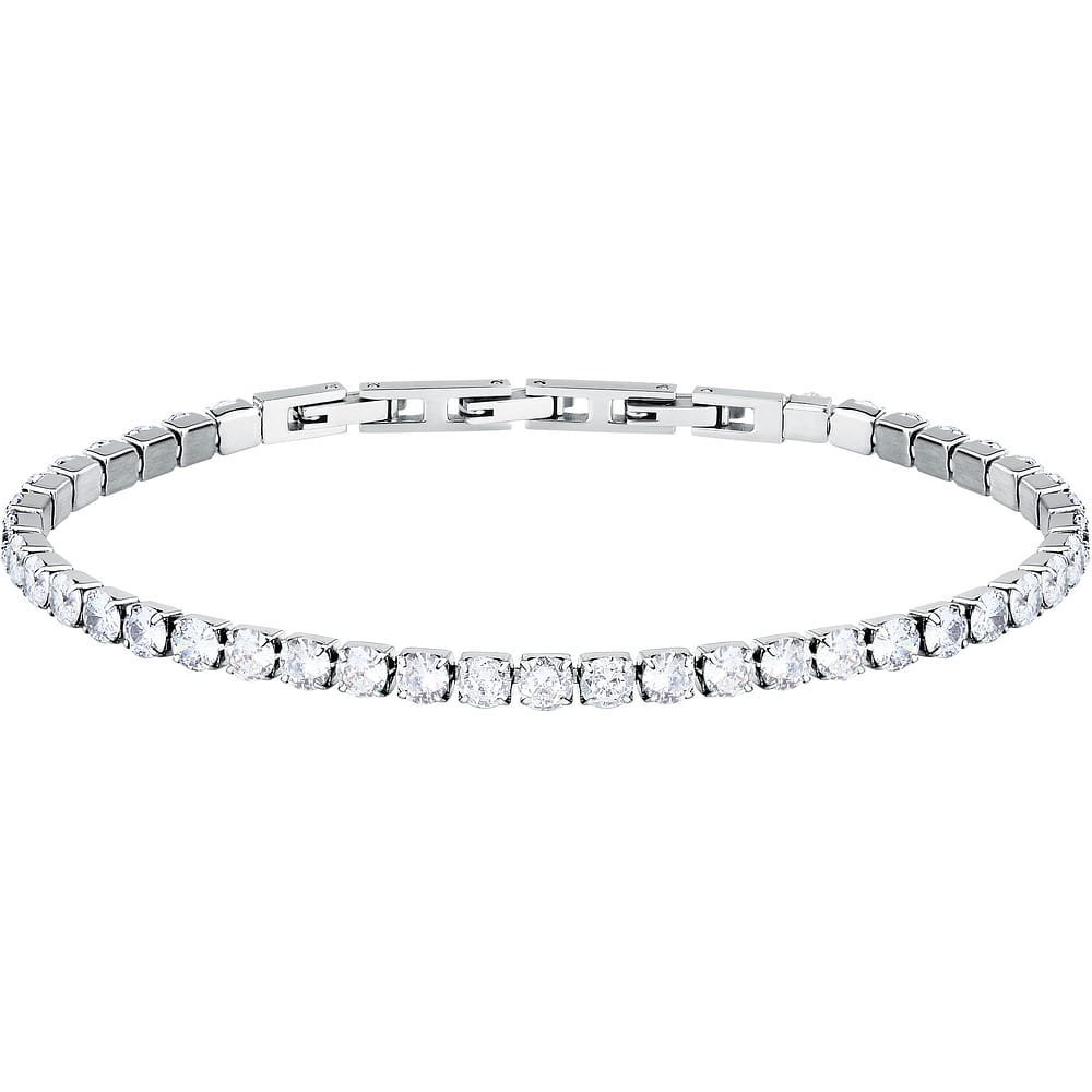 Sector - Bracciale Tennis - Uomo - Acciaio