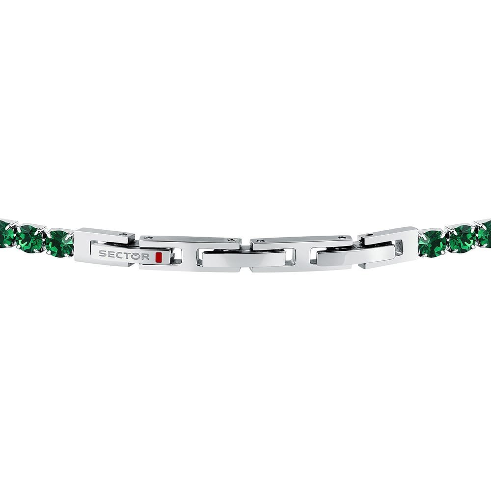Sector - Bracciale Tennis - Uomo - Acciaio