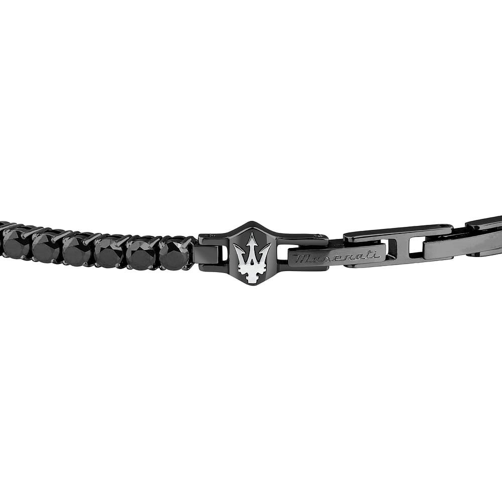 Maserati Gioielli - Bracciale Tennis - Uomo - Nero