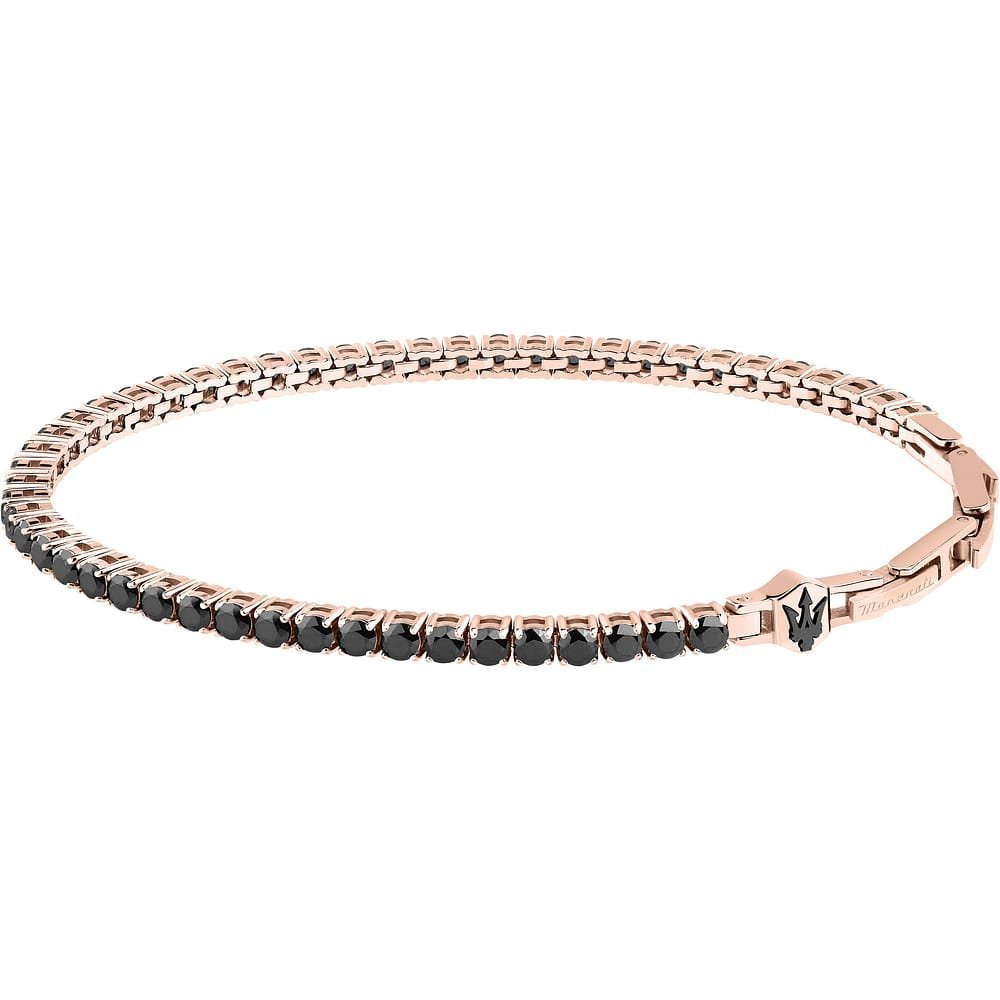 Maserati Gioielli - Bracciale Tennis - Uomo - Acciaio
