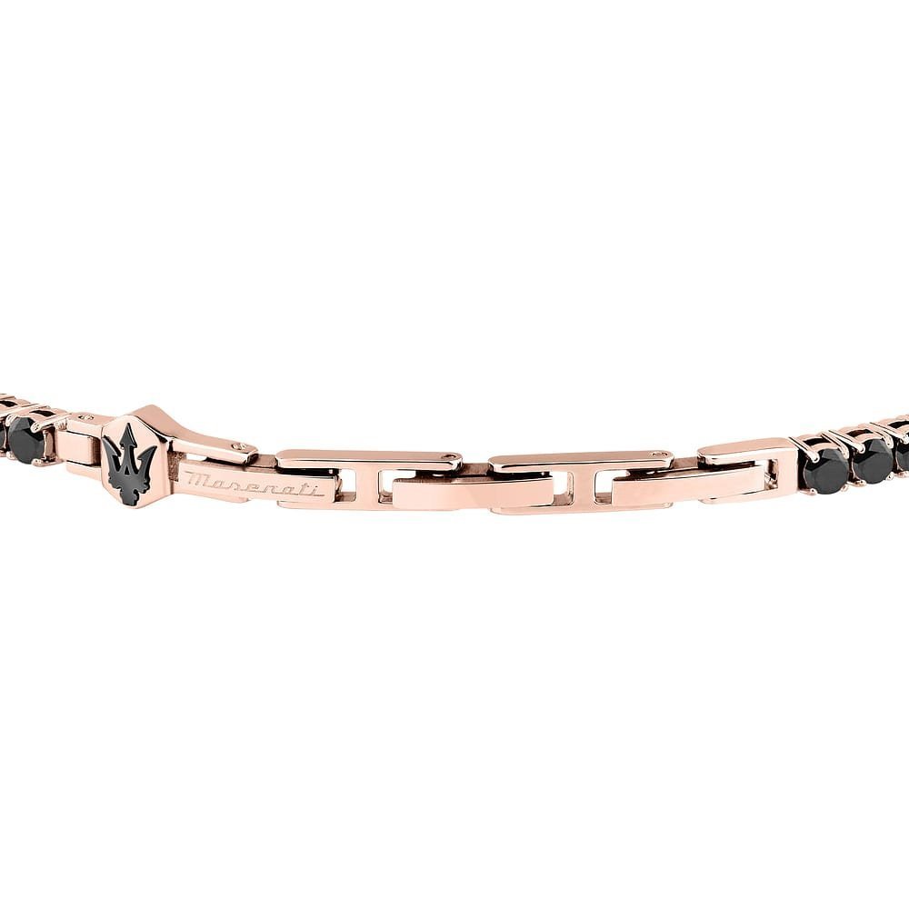 Maserati Gioielli - Bracciale Tennis - Uomo - Acciaio