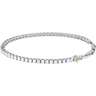 Maserati Gioielli - Bracciale Tennis - Uomo - Acciaio