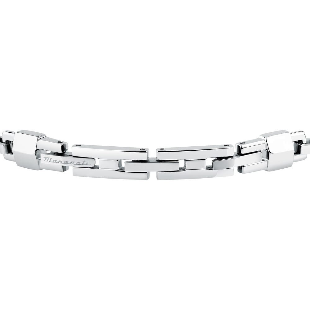 Maserati Gioielli - Bracciale Ceramic - Uomo - Acciaio