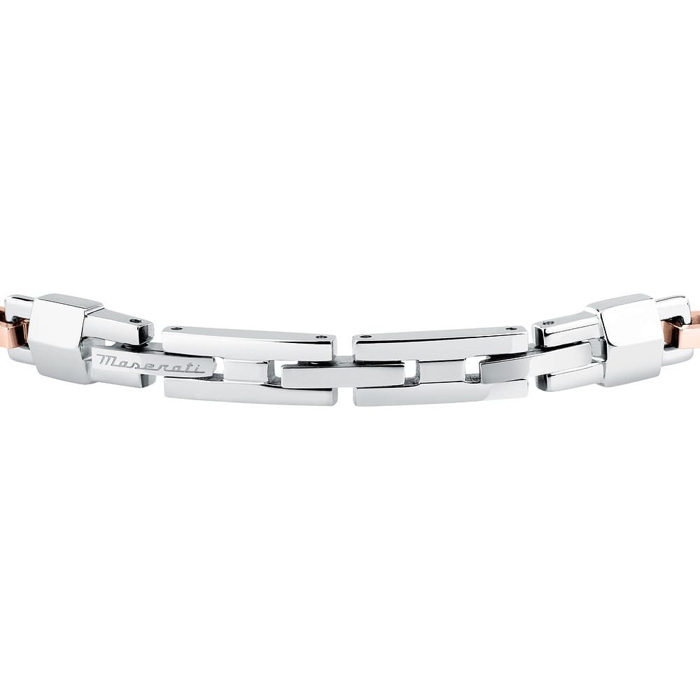 Maserati Gioielli - Bracciale Ceramic - Uomo - Acciaio