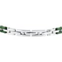 Maserati Gioielli - Bracciale Ceramic - Uomo - Acciaio