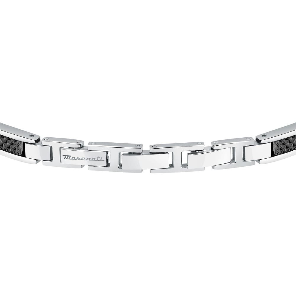 Maserati Gioielli - Bracciale Iconic - Uomo - Acciaio