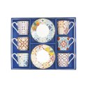 Easy Life - Set Tazze Caffè - Porcellana - 100 Ml