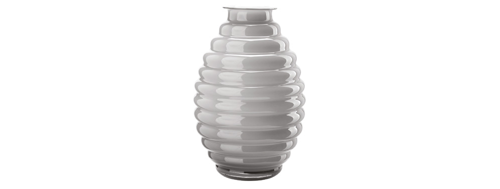 Onlylux - Anelli Vaso - Opale Grigio - 39 Cm
