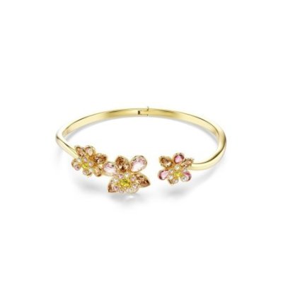 Swarovski - Bracciale Rigido Idyllia - Cristalli - Oro