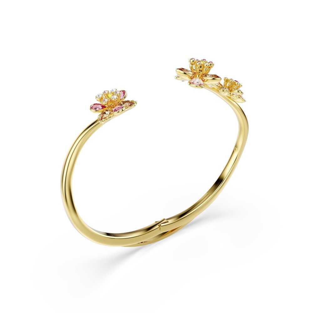 Swarovski - Bracciale Rigido Idyllia - Cristalli - Oro