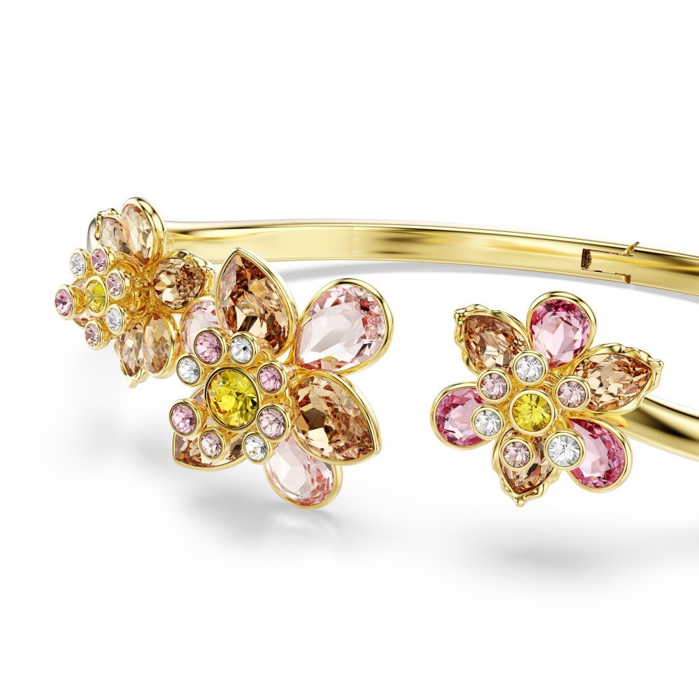 Swarovski - Bracciale Rigido Idyllia - Cristalli - Oro