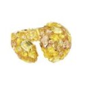 Swarovski - Bracciale Rigido Gema - Cristalli - Oro