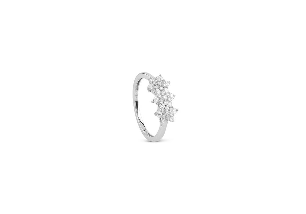 Salvini - Anello Primavera S - Oro Bianco - Diamante