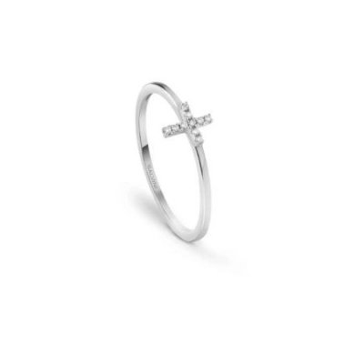 Salvini - Anello I Segni Mini - Oro Bianco - Diamante