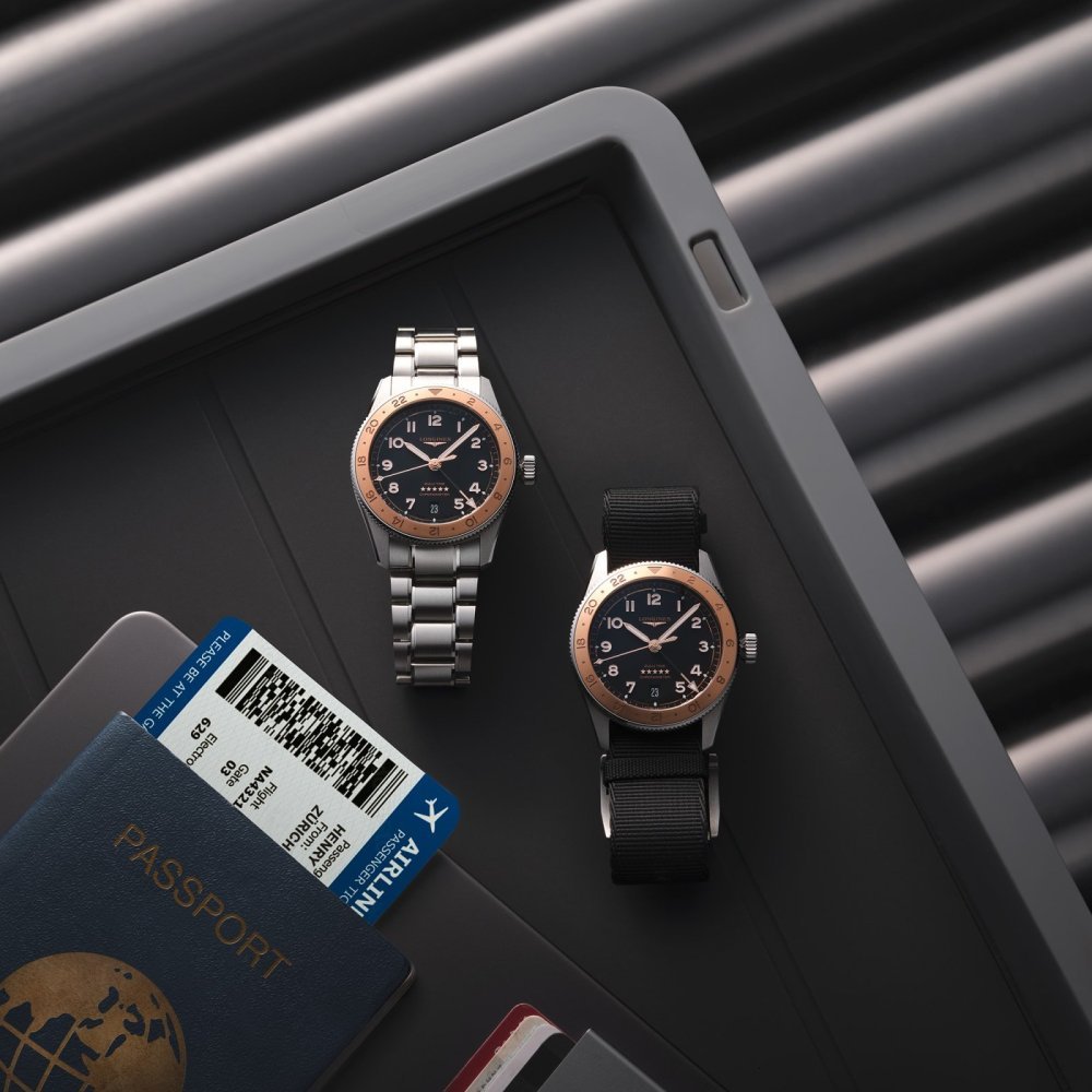 Longines - Spirit Zulu Time - Acciaio - Automatico