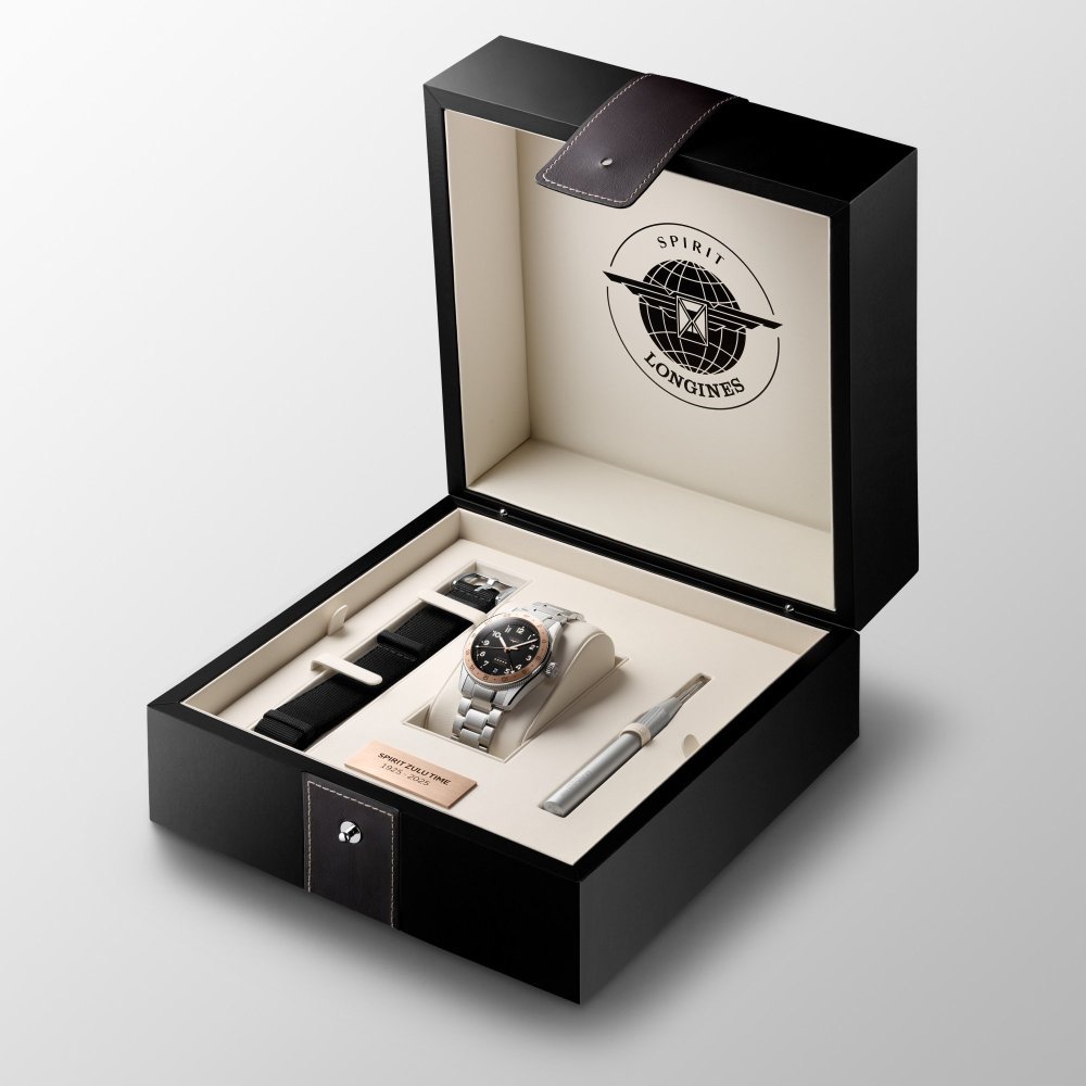 Longines - Spirit Zulu Time - Acciaio - Automatico