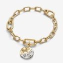 Charm Medallion Sole e Luna "Ad Astra Per Aspera"