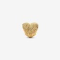 Mini Charm Cuore effetto diamantato