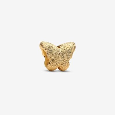 Mini Charm Farfalla effetto diamantato