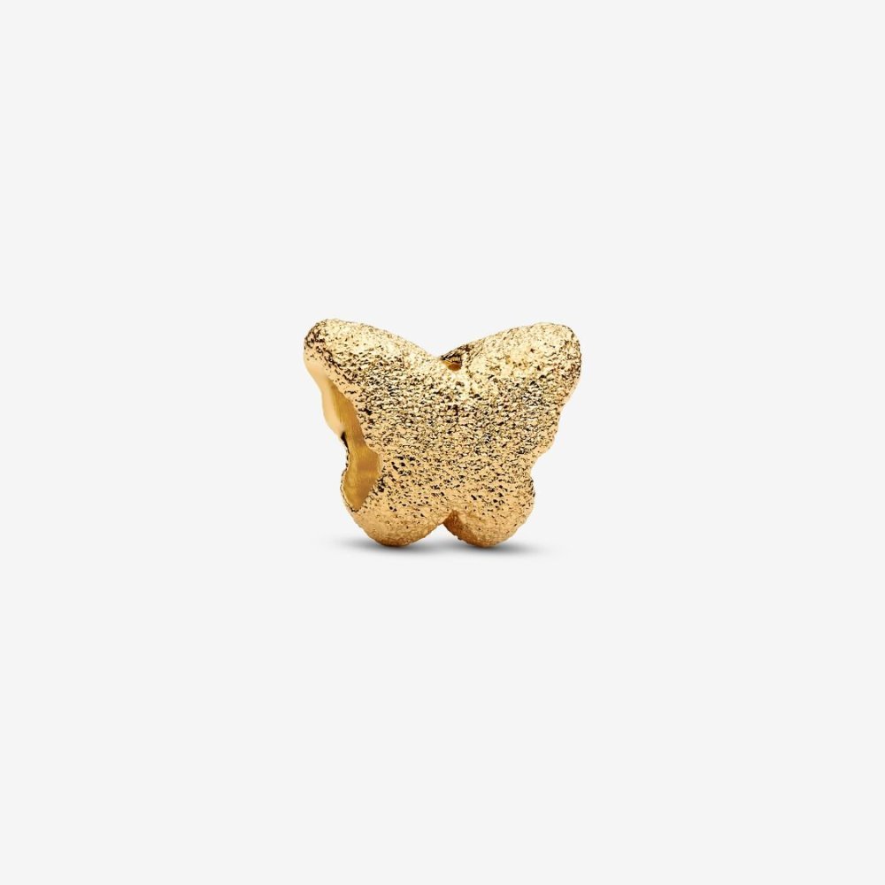 Mini Charm Farfalla effetto diamantato