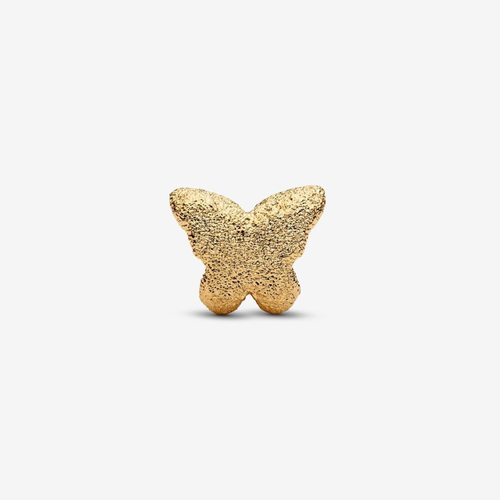 Mini Charm Farfalla effetto diamantato