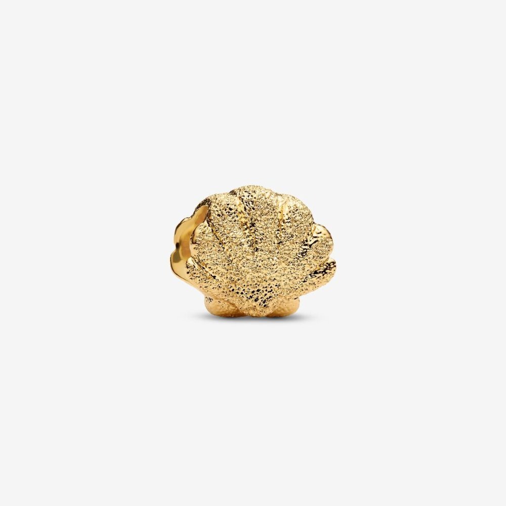 Mini Charm Conchiglia effetto diamantato