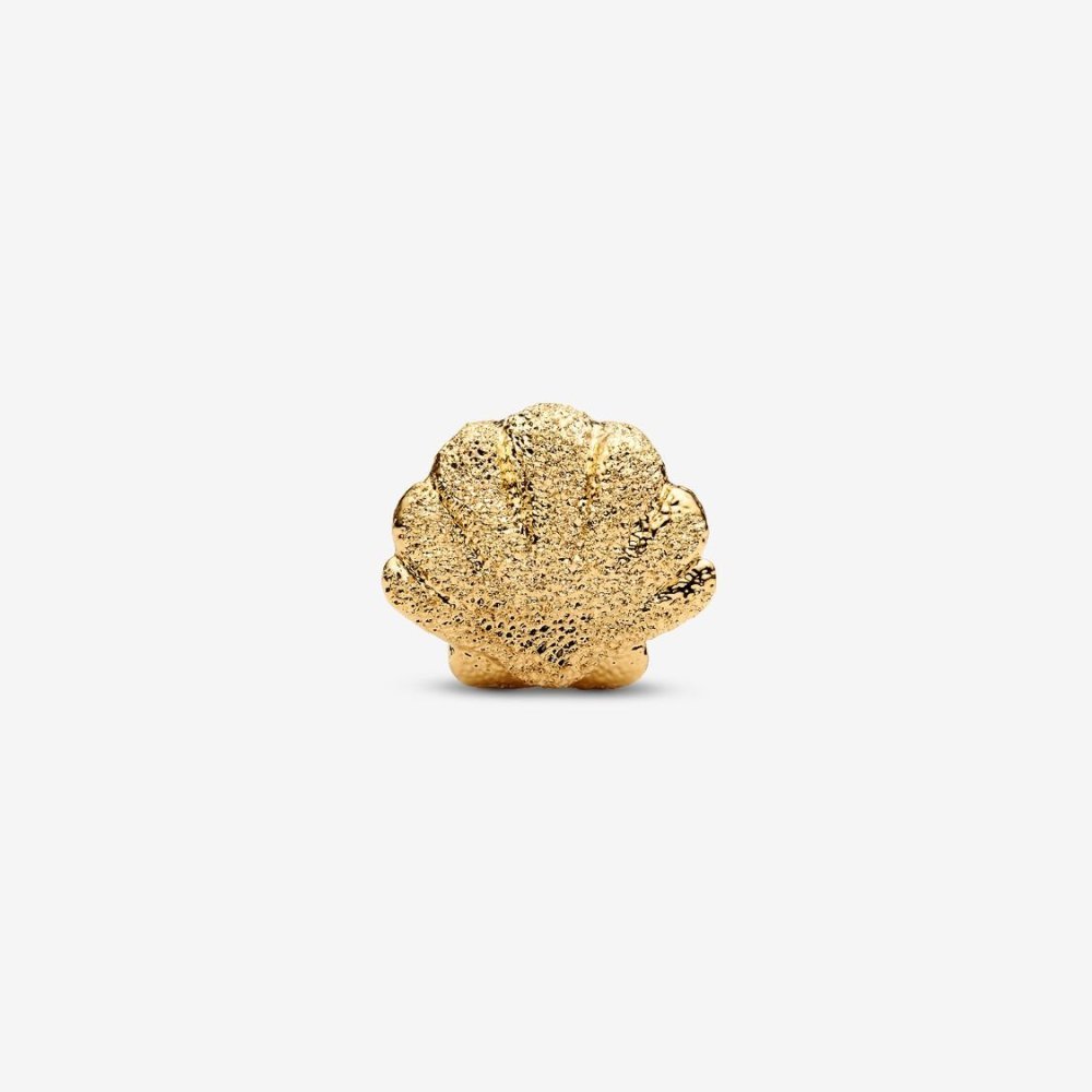 Mini Charm Conchiglia effetto diamantato