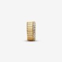 Clip Rigata con Pietre