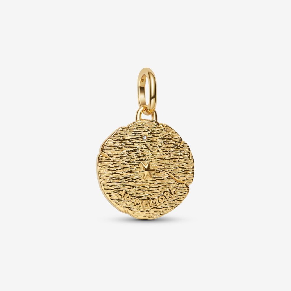 Charm Medallion Frecce "Ad Meliora"