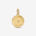 Charm Medallion Rondine "Dum Vita Est Spes Est"